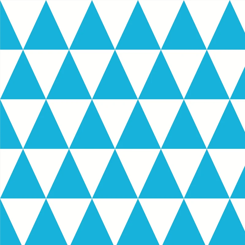 Triangles célestes PVC 50x98 cm