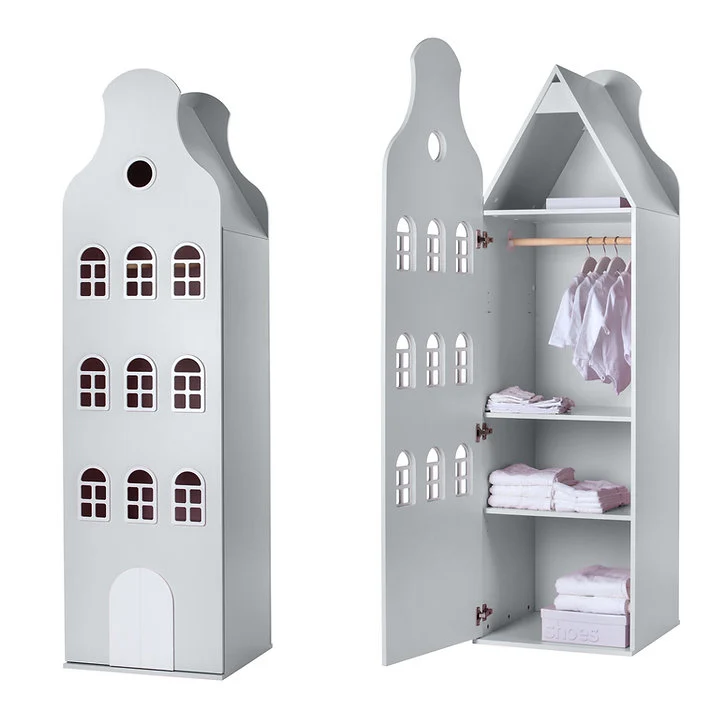 Armoire enfant Palazzo Amsterdam Bellgable. Couleur : blanc hollandais.