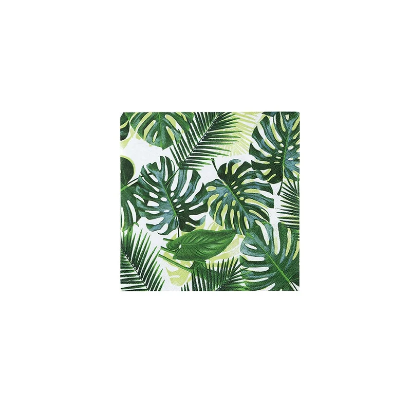Serviettes tropicales