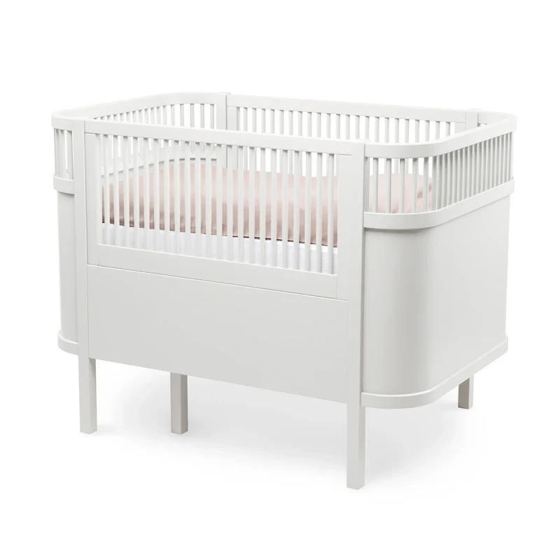 Lit bébé convertible Sebra Classic blanc