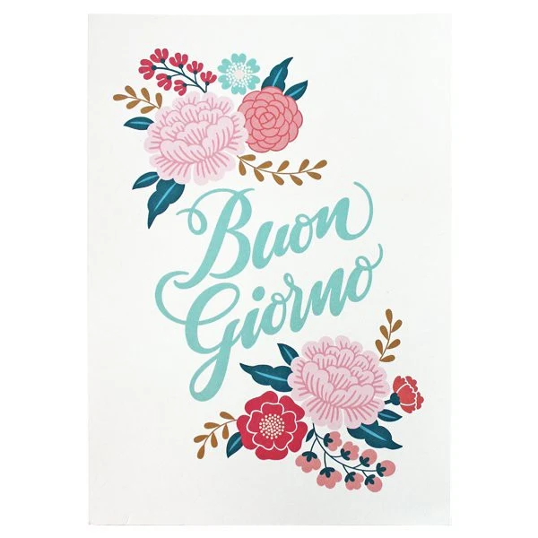 Bonjour Art Print - Édition limitée