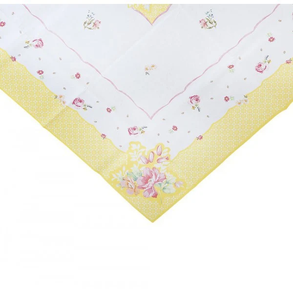 Nappe en papier fleur