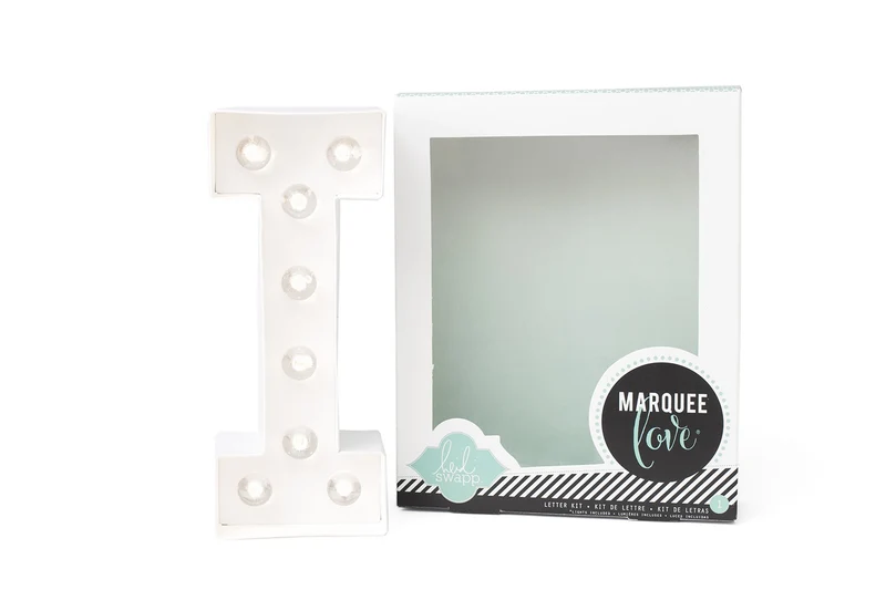 Marquee Personnalisable Lettre LED 'I' Kit Marquee Love