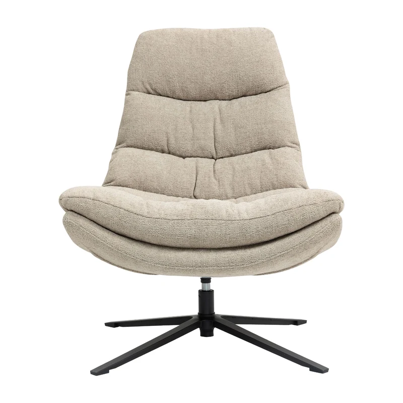 Fauteuil pivotant sable