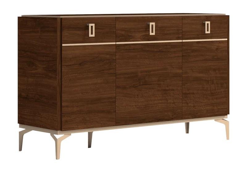 Buffet 3 portes noyer – Eva