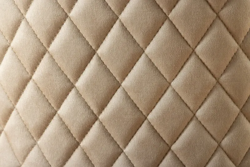 Lot de 2x chaises baroque CASTLE DELUXE velours beige acier inoxydable doré avec rivets décoratifs tête de lion