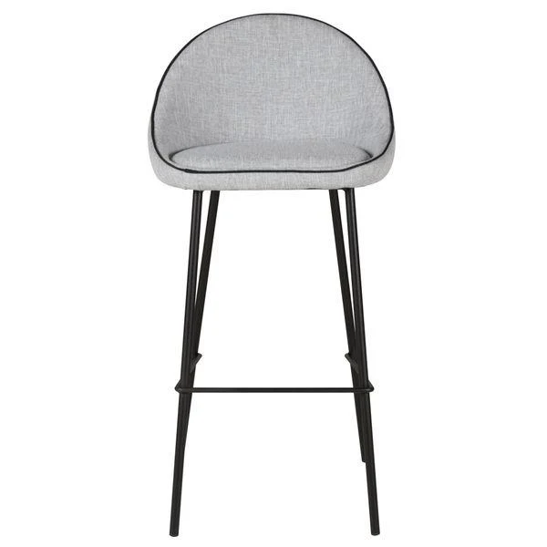 Chaise snack gris clair
