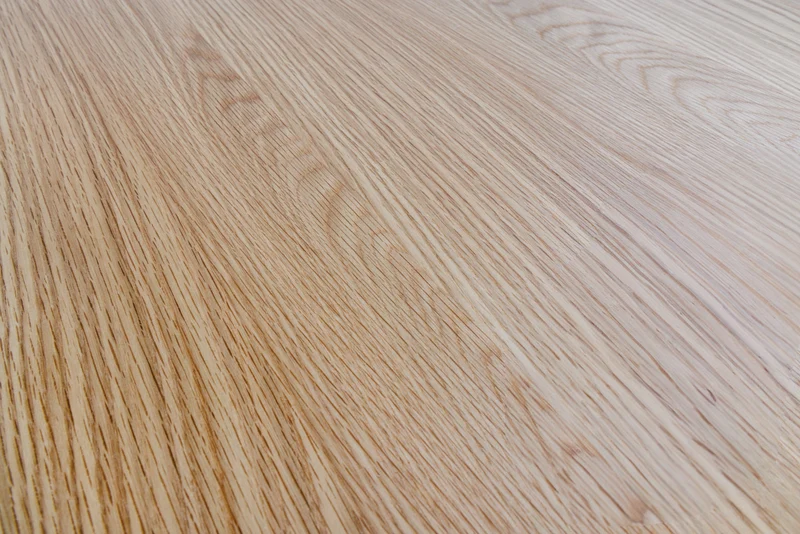 Table à manger ronde VALHALLA WOOD 140cm piètement pilier en chêne naturel