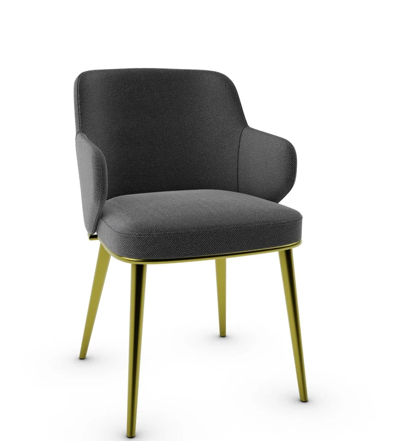Chaise Calligaris - Foyer (Fauteuil avec pieds en métal) CS1898