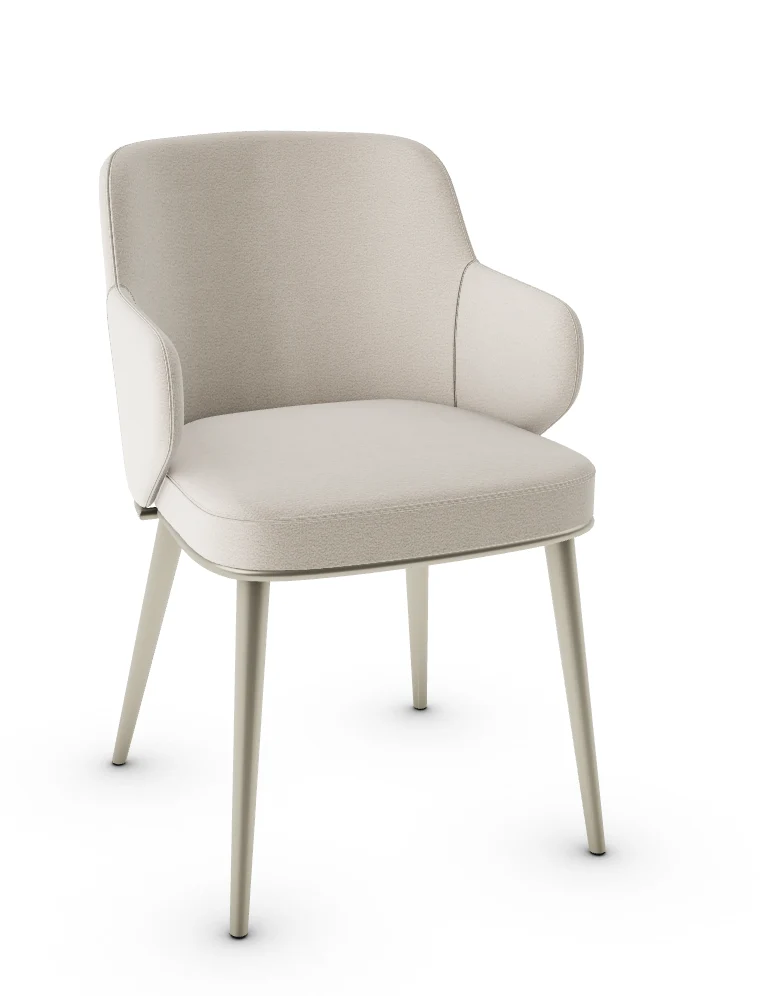 Chaise Calligaris - Foyer (Fauteuil avec pieds en métal) CS1898