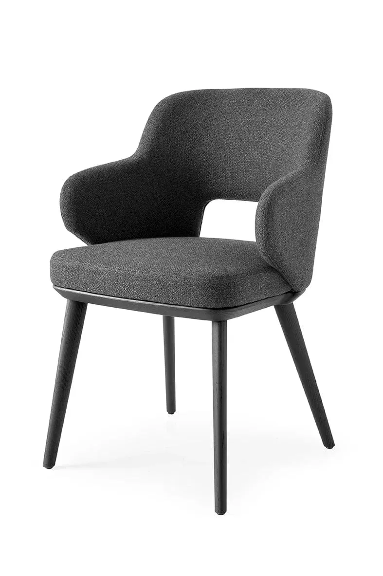 Chaise Calligaris - Foyer (Fauteuil avec pieds en bois) CS2000