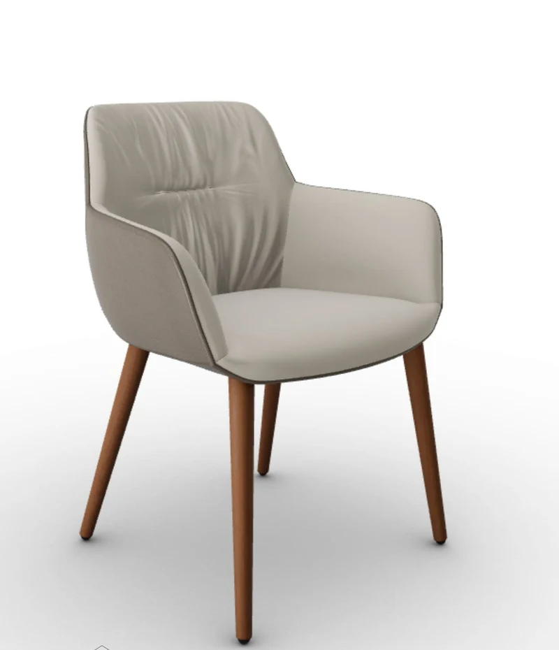 Chaise Calligaris - Cocoon (CS2083 BI)