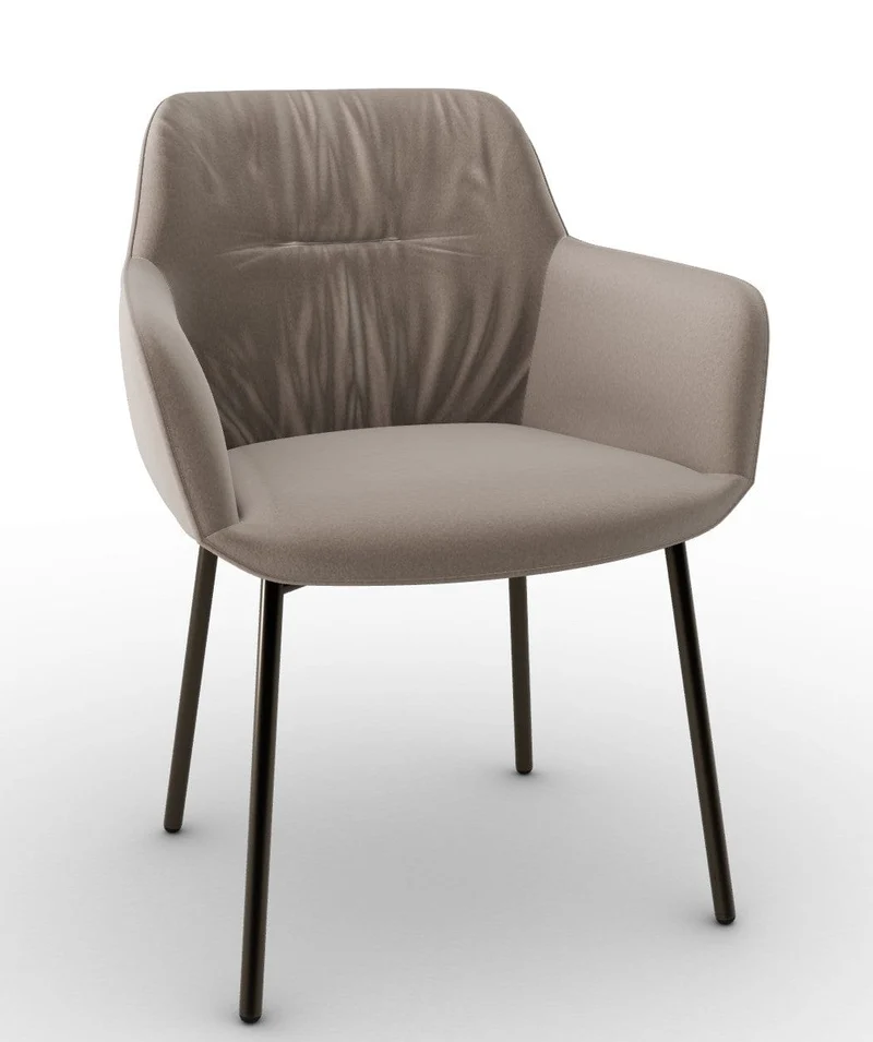Chaise Calligaris - Cocoon en métal (CS2084)