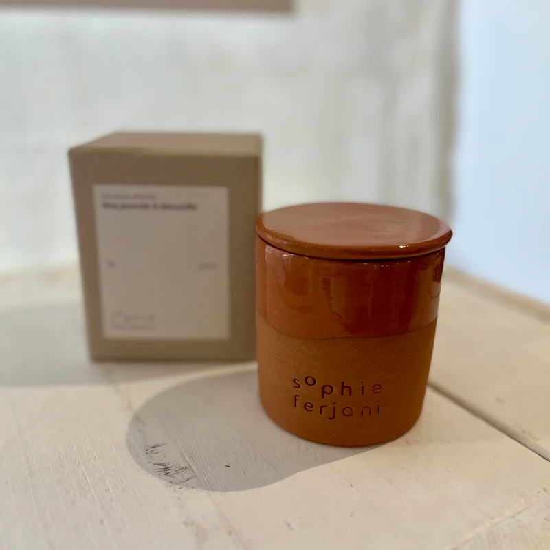 BOUGIE BASILIC X SOPHIE FERJANI