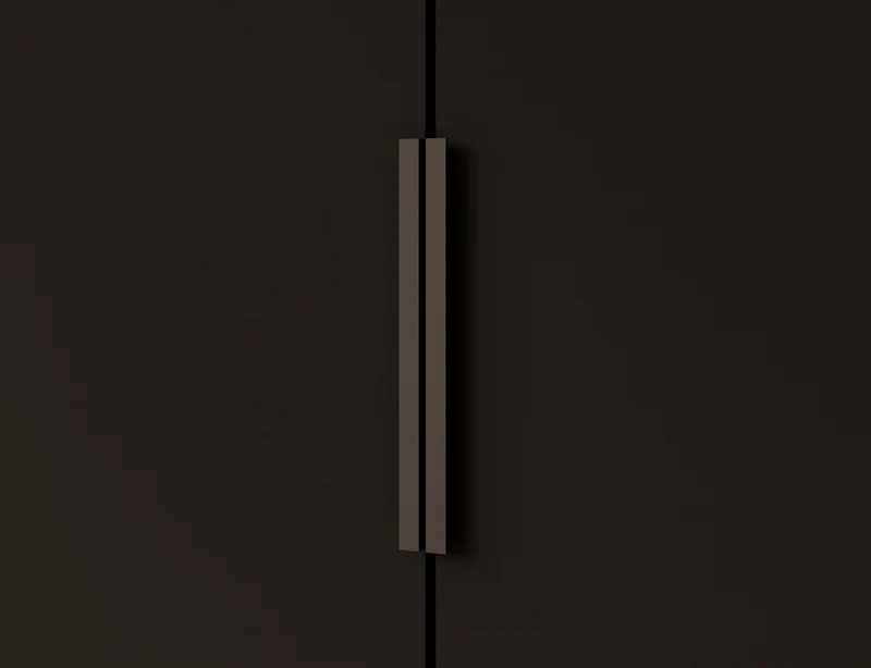 Armoire dressing Léana 100 cm – 2 portes, penderie, étagères, avec ou sans miroir