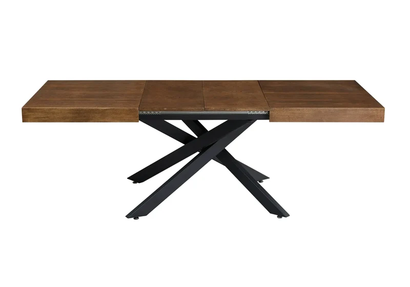 Table extensible noir chêne - Miya