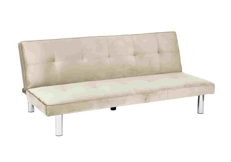 Banc convertible latte chromé - Antha