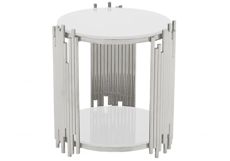 Bout canapé design blanc - Eve
