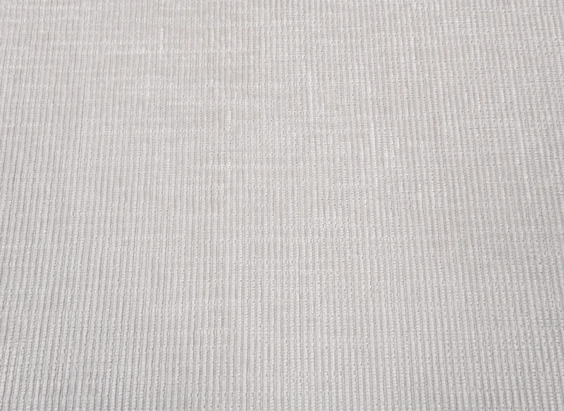 Canapé panoramique convertible avec coffre en velours chiné beige MARIANO- Angle droit