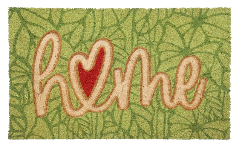 Tapis d’entrée Paillasson coco naturel, 40x60CM, EP 1,5CM