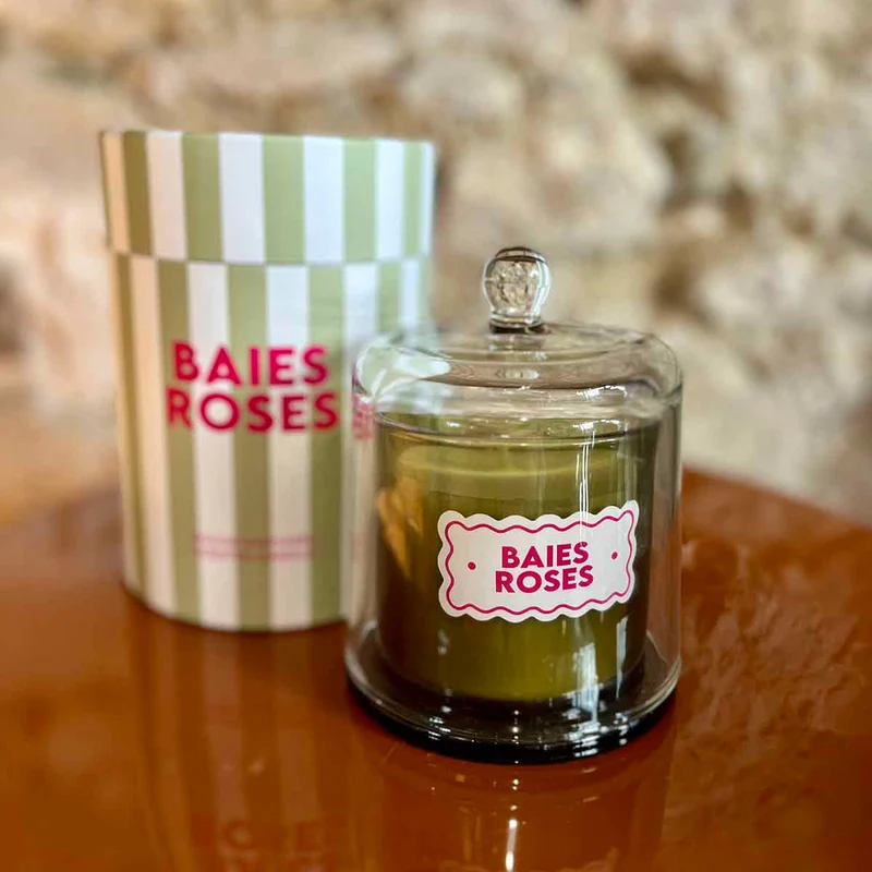 BOUGIE CLOCHE COLORÉE