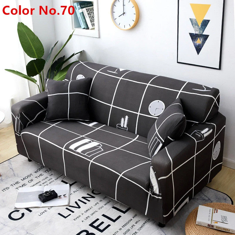 Housse de canapé élastique extensible (Couleur No.70)