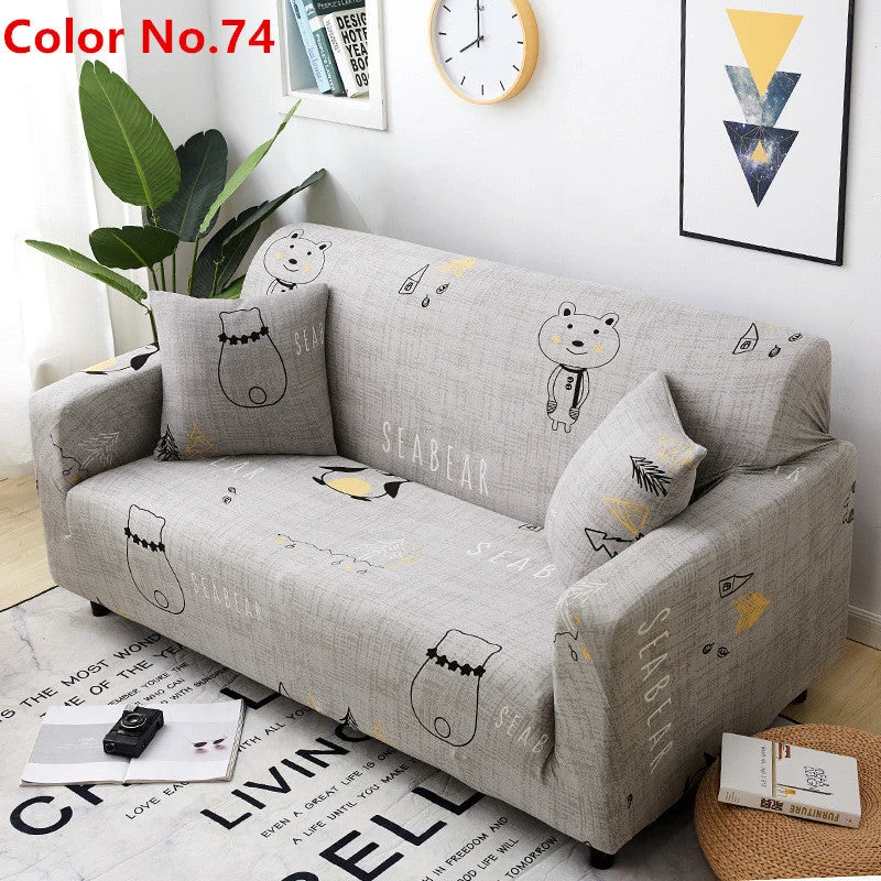 Housse de canapé élastique extensible (Couleur No.74)