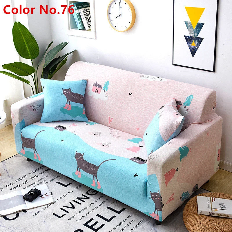 Housse de canapé élastique extensible (Couleur No.76)