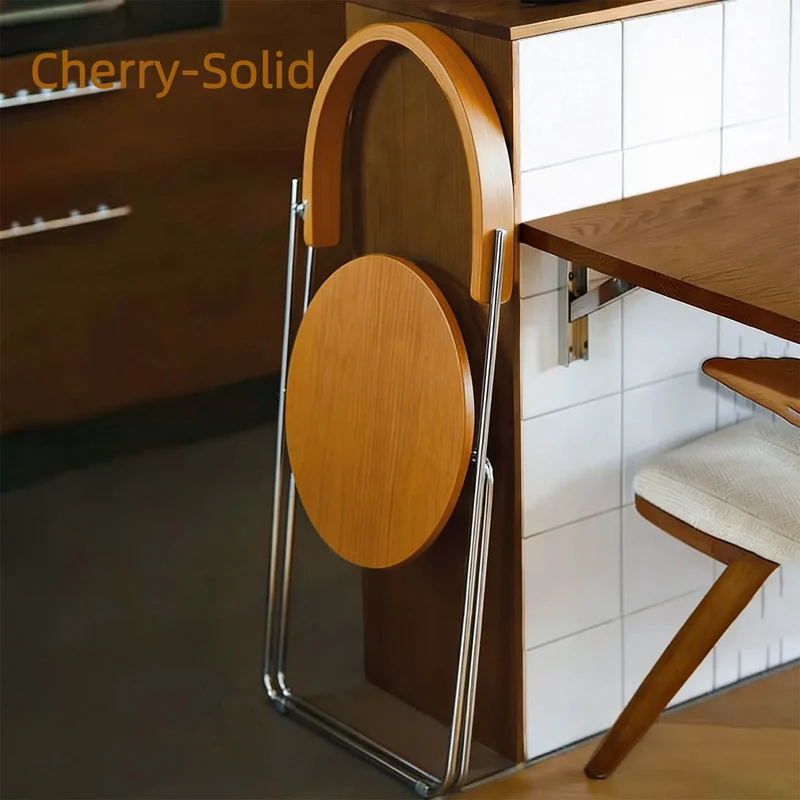 Chaise pliante créative en bois