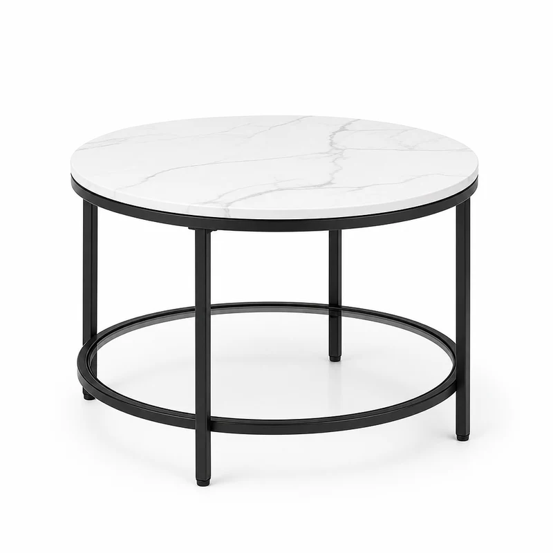 Table basse style marbre Celestia