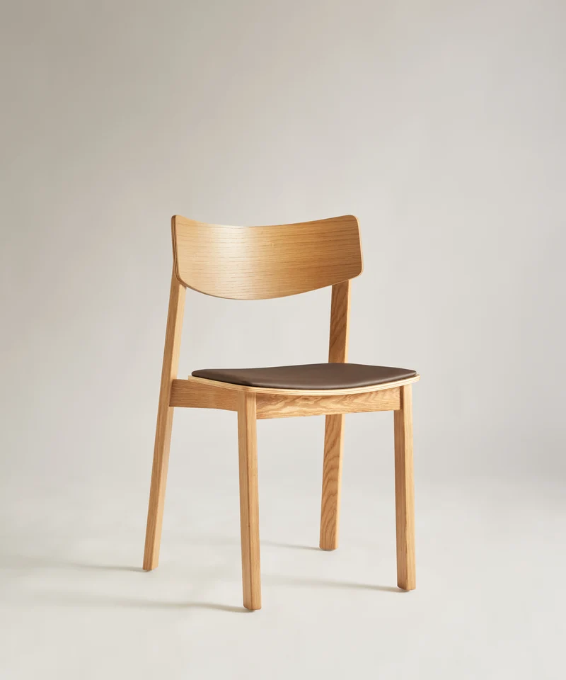 Silla de Comedor de Madera Maciza Petra