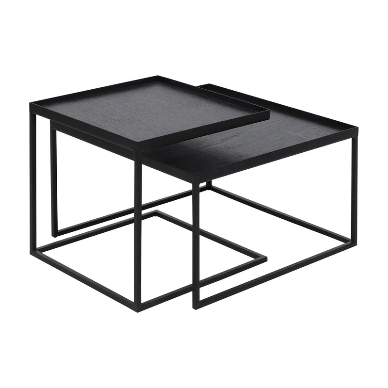 Ethnicraft Table Basse Tray – Carré