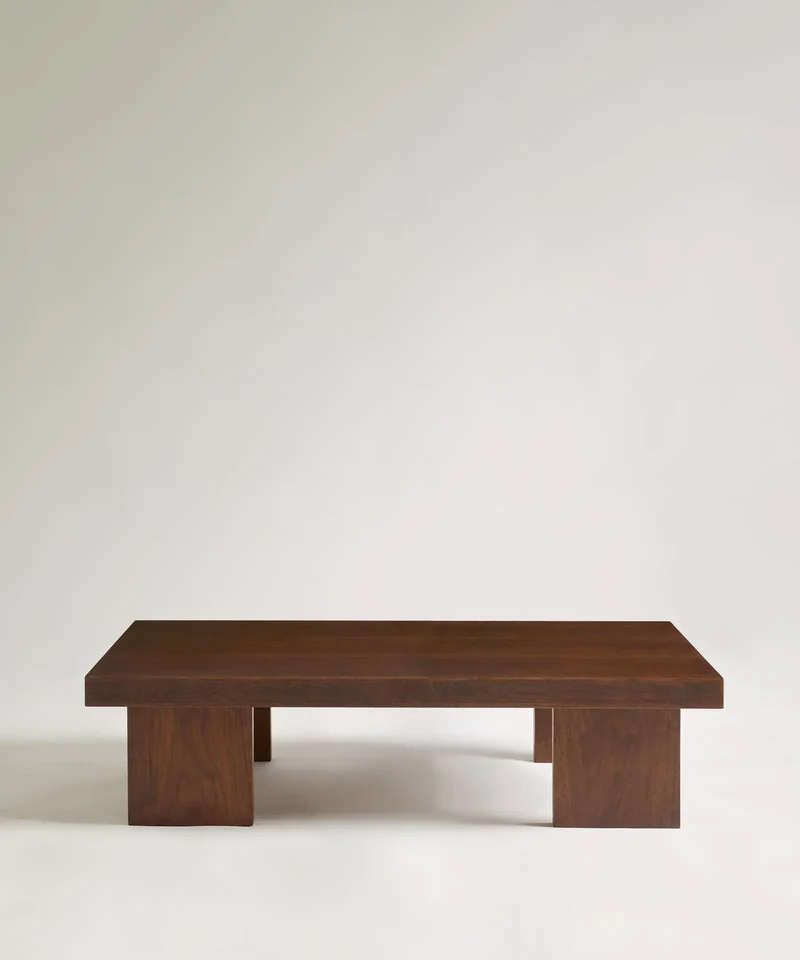 Mesa de Centro Rectangular en Madera Nami (100x60 cm)