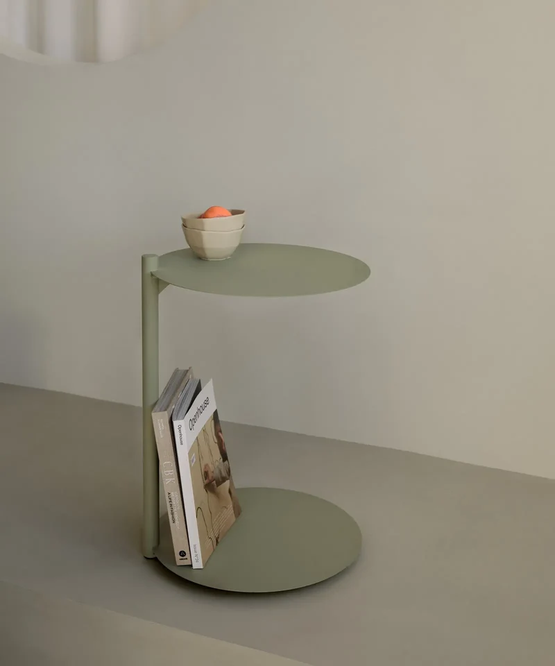 Mesa Auxiliar de Metal Simon