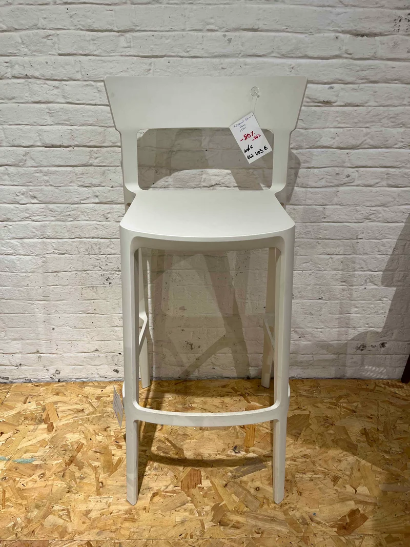 Tabouret Calligaris - Skin White (Modèle d'exposition)