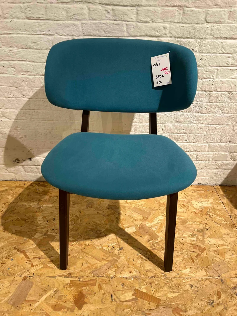 Chaise Calligaris- Fifties Bleu (Modèle d'exposition)