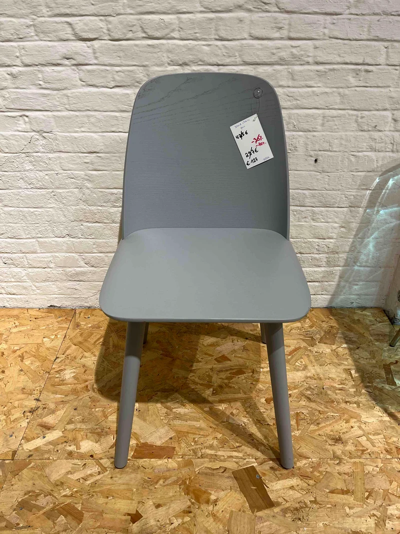 Chaise Muuto - Nerd Gris (Modèle d'exposition)