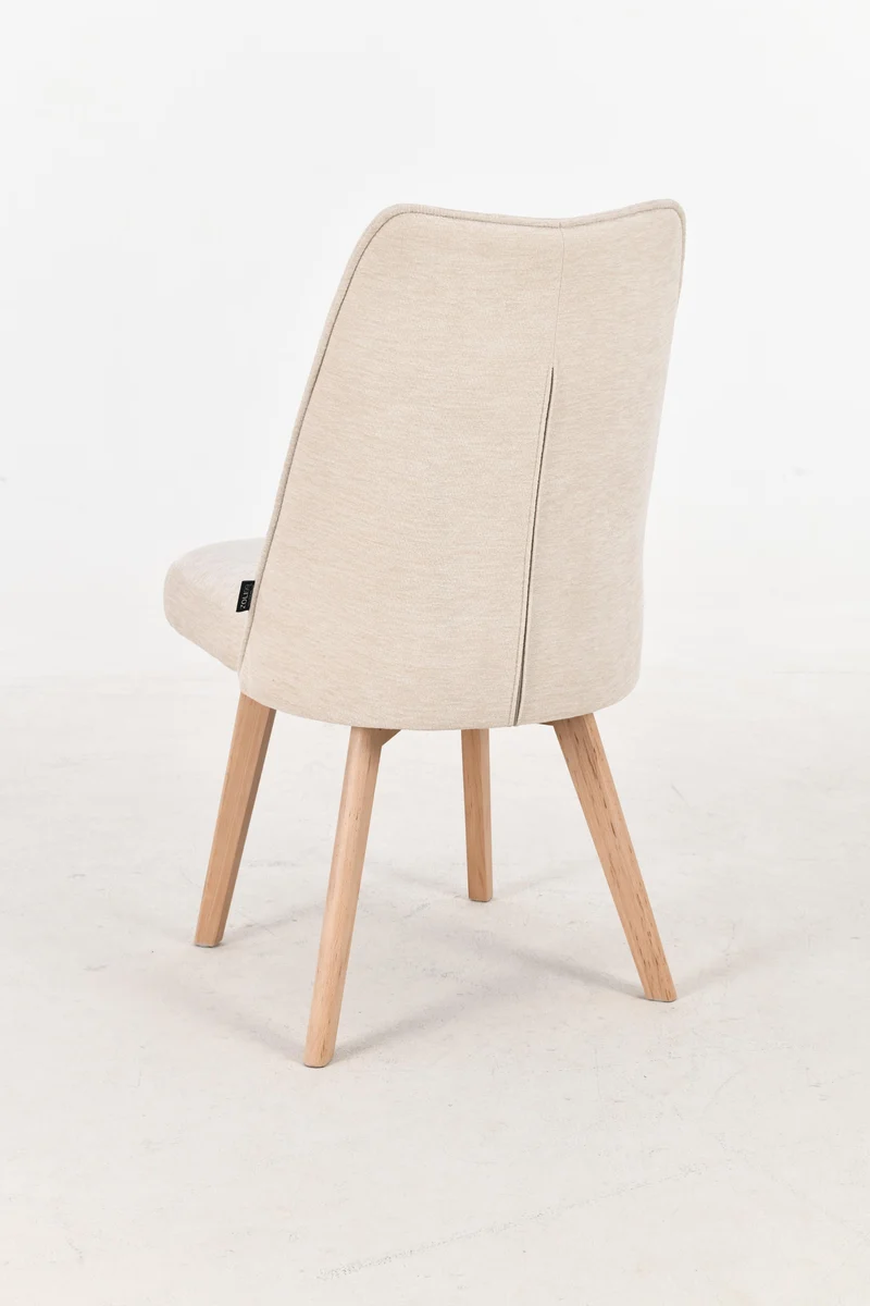 Chaise en tissu anti tache, 61x52xH95CM ANA