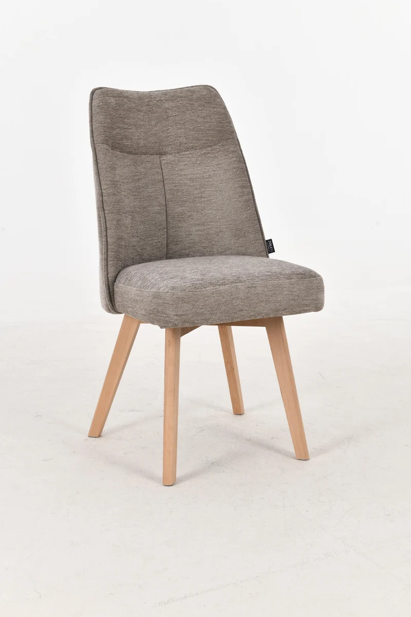 Chaise en tissu anti tache, 61x52xH95CM ANA