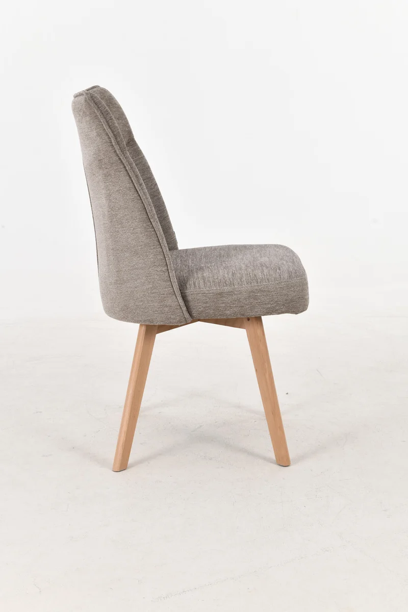 Chaise en tissu anti tache, 61x52xH95CM ANA