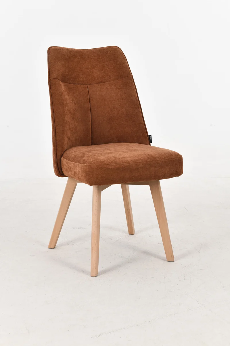 Chaise en tissu anti tache, 61x52xH95CM ANA