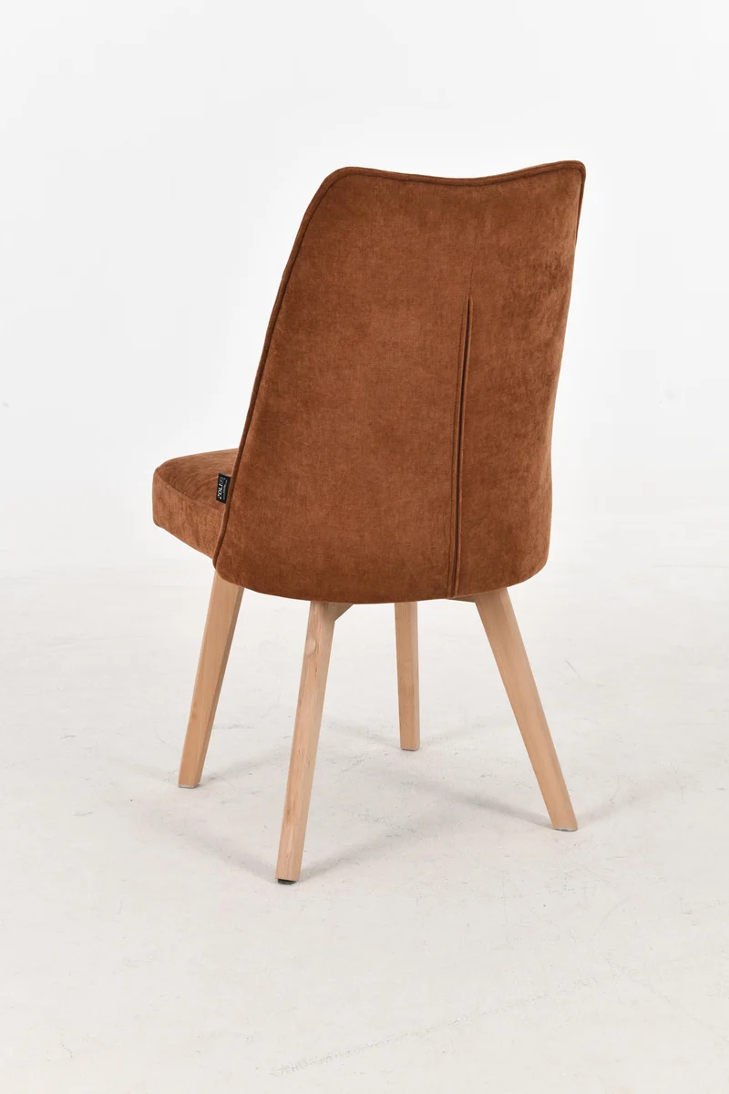 Chaise en tissu anti tache, 61x52xH95CM ANA
