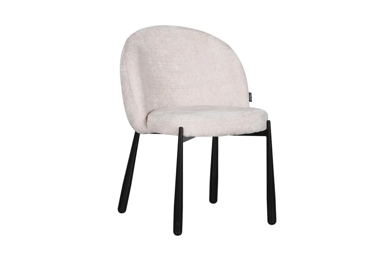 Chaise en tissu anti tache, 60x64xH83CM - AVITAL