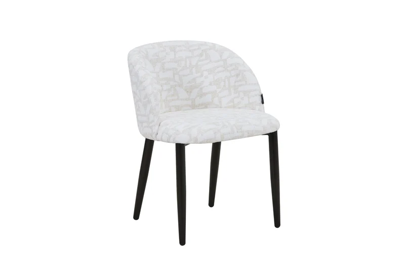 Chaise en tissu anti tache, 60x57,5xH75,5CM - MARISSA