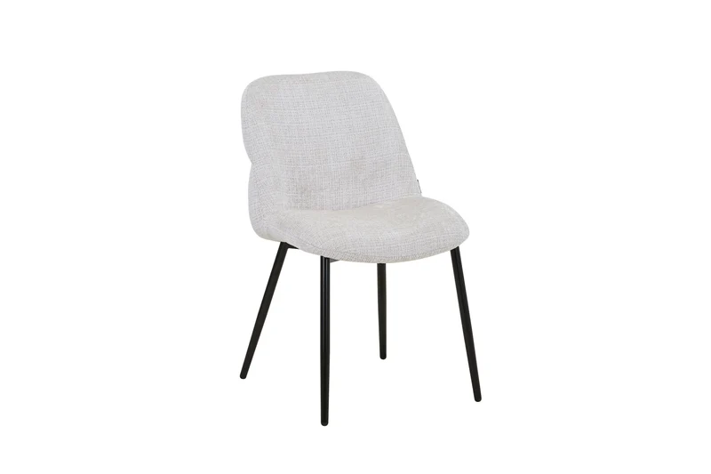 Chaise en tissu anti tache, 50x61,5xH84CM - NELIA