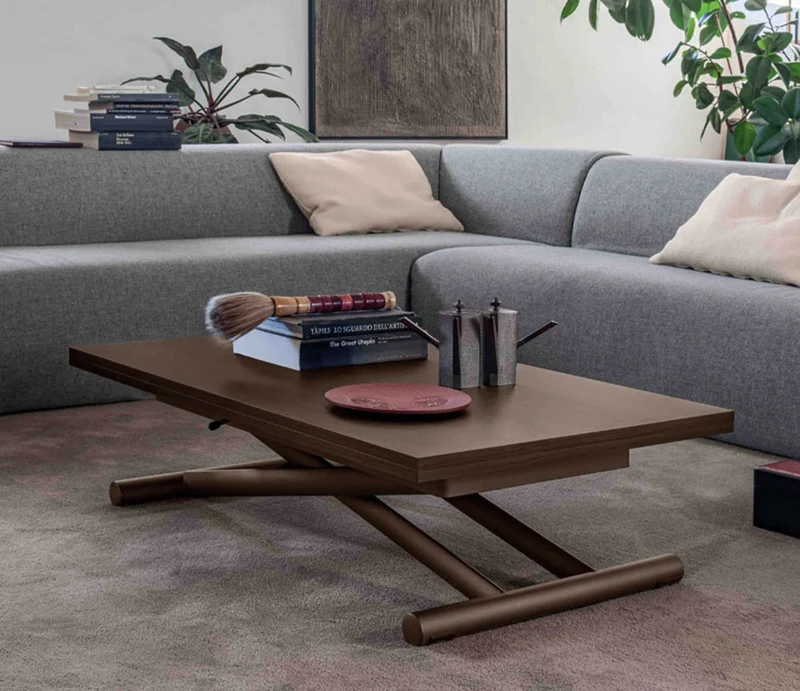 Table basse relevable en bois - Univylle