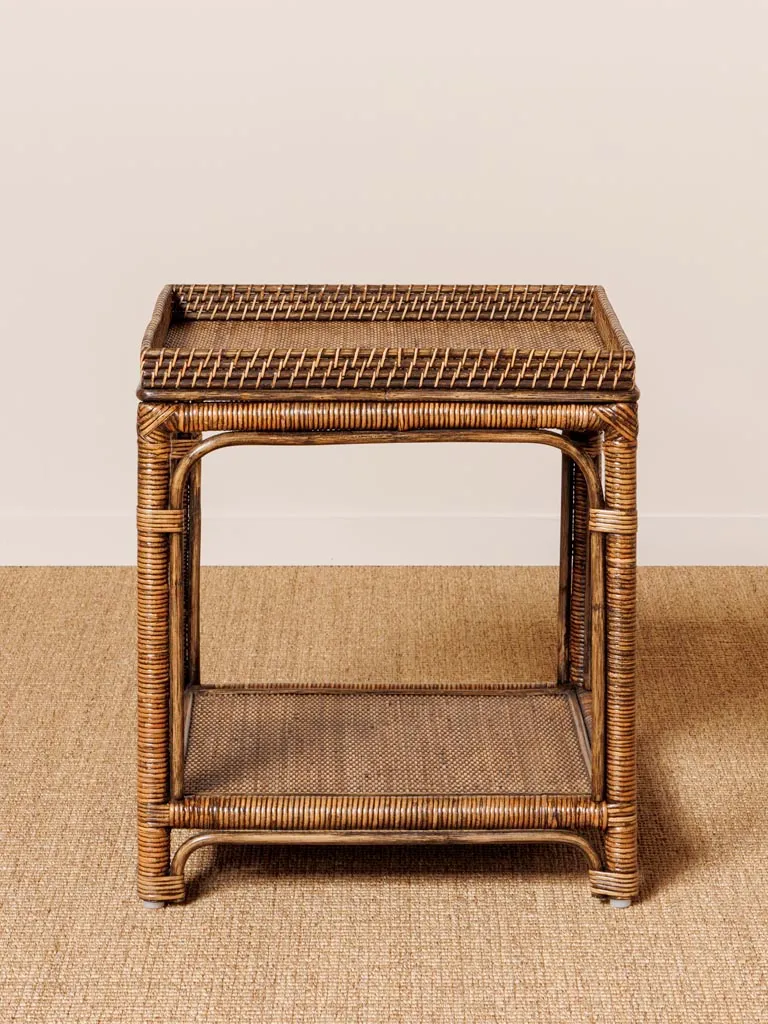 Table d'appoint Rotin