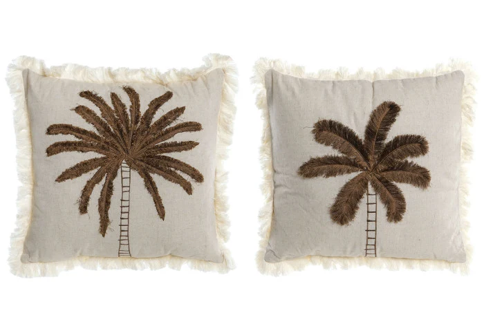 Set 2 coussins PALMIER