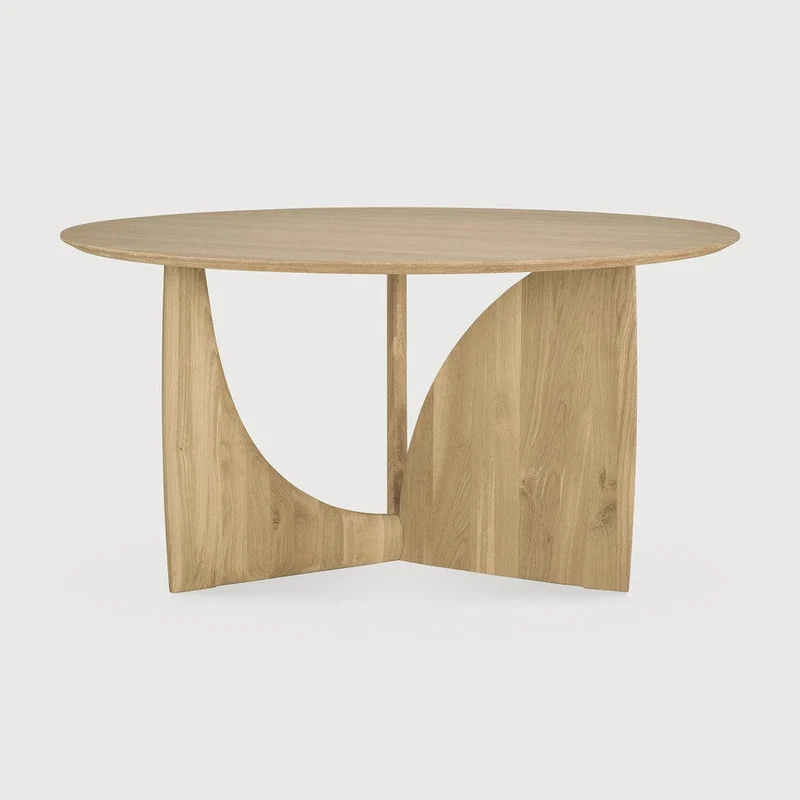 Ethnicraft Ronde Table à manger - Geometric Oak