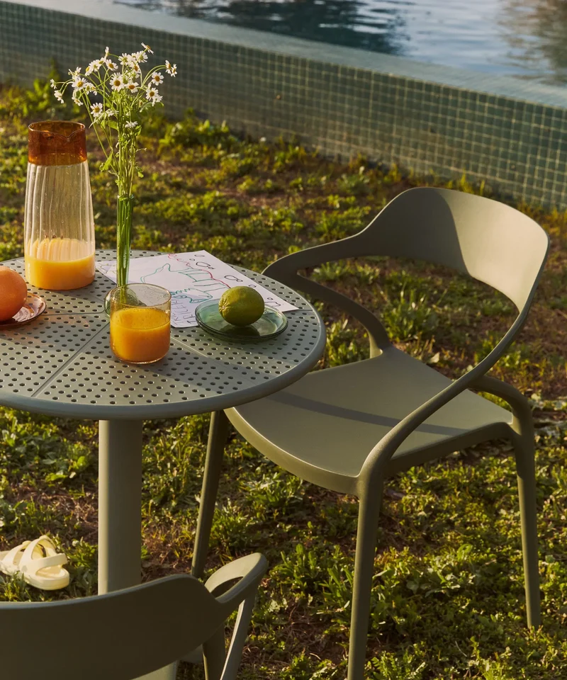 Mesa de Jardín Redonda Briza (60 cm)